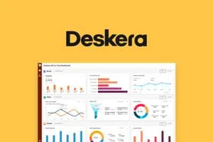 Deskera SaaS CRM, Payroll, Books Lifetime License (Single Code) - Photo 1/5