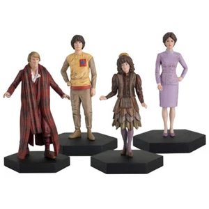 Doctor Who Companion Figure Set Fifth Doctor, Tegan, Nyssa & Adric Eaglemoss #13 - Picture 1 of 2