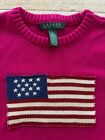Lauren Ralph Lauren Women?S American Flag Sweater Size Small