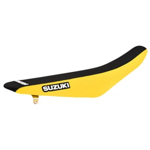 2019-2024 Suzuki RMZ 250 Enjoy MFG SEAT COVER YELLOW BLACK GRIPPER #163 LOGO - Bild 1 von 5