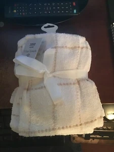 TESCO HOME 5 COTTON  TEA TOWEL SET 42 X 62  CMS BIRTHDAY CHRISTMAS - Picture 1 of 1