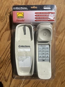 Vintage Bell 51870 Favorite Trimline Push Button Phone Telephone, Retro NOS - Picture 1 of 3