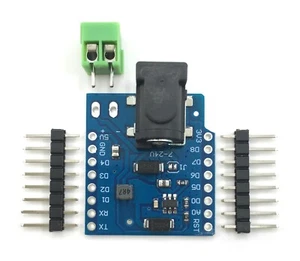 DC Power Shield für WEMOS Mini D1 7-24V geregelt 5V 1A Versorgung ESP WLED MÜTZE 8266 - Bild 1 von 4