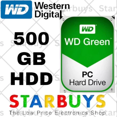Western Digital Green Power Western SANT 11 500GB HDD 3.5" internal Hard Drive - Image 1 of 4