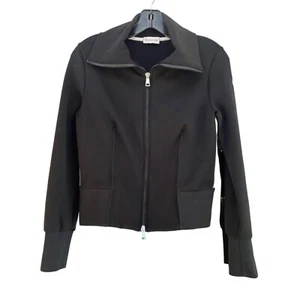 Moncler Maglia Women's Size S / 4 Black Zip-Up Turtle Neck Jacket - Picture 1 of 16