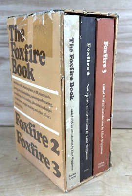 The Foxfire Book 1-3 Eliot Wiggington Boxed Set  Anchor Book Editions · 1970s - Image 1 of 4