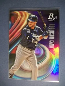 ROBINSON CANO 2018 Bowman Platinum Purple #16 Mariners 007/250 - Picture 1 of 1