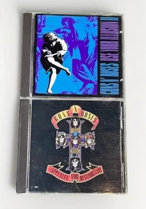 GUNS N’ ROSES 2 CD Lot - Appetite For Destruction - Use Your Illusion 2 - Picture 1 of 4