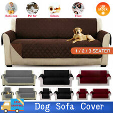 Quilted Sofa Cover Waterproof Furniture Pet Protector Throw Sofa Slip Covers New