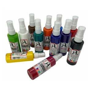 Textil-Sprühfarbe Textilfarben Stoffmalerei T-Shirt Farbe, 6-12 Stofffarben-Set - Bild 1 von 8