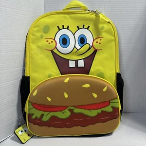 Zaino SpongeBob 18 pollici x 13 pollici - Foto 1 di 14