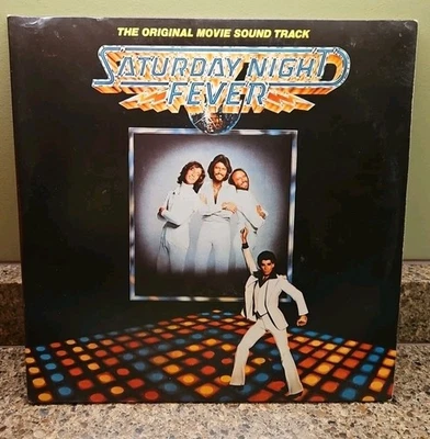 Saturday Night Fever VINYL LP RECORD 1977 - The Original Movie Sound Track  VTG - Image 1 of 4