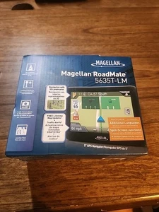 Magellan Roadmate 5635T-LM 5" GPS Navigator Free Lifetime Updates New Sealed Box - Bild 1 von 5