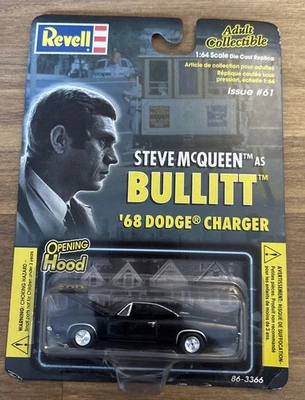 Revell Bullitt '68 Dodge Charger Steve McQueen 1:64 литой #61 новый - Изображение 1 из 4