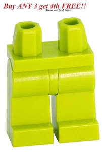 ☀️ LEGO Legs Pants Plain LIME Minifig Minifigure bottoms hip leg - Picture 1 of 3