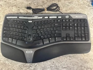 Microsoft Natural Ergonomic Keyboard 4000 v1.0 KU-0462 Model 1048 USB Wired - Bild 1 von 12