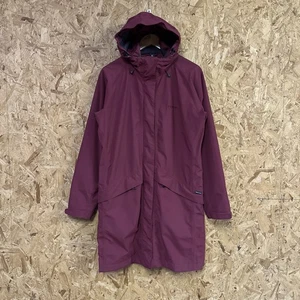 Rohan Womens Hilltop Jacket Barricade Waterproof Size Medium Burgundy Maroon - Picture 1 of 11