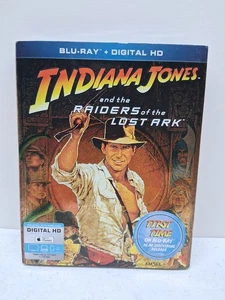 *BRAND NEW* Indiana Jones and the Raiders of the Lost Ark Blu-Ray +OOP Slipcover - Picture 1 of 6