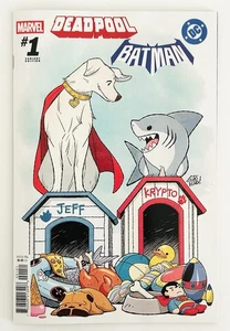Deadpool/ Batman #1 Gurihiru Variant 2025 Jeff the Land Shark Krypto ~ 1st Print - Picture 1 of 3