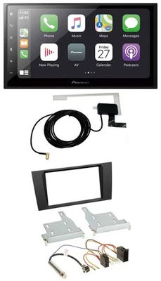 Pioneer USB MP3 2DIN Bluetooth DAB Autoradio für Audi A4 B5 1999-2001 Symphony - Bild 1 von 4