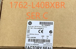 Allen Bredley 1762-L40BXBR SER C MicroLogix 1200 40 Point Controller 1762L40BXBR - Picture 1 of 4