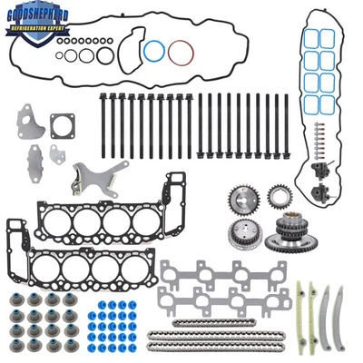 Timing Chain Kit Head Gasket Bolt Set For Jeep Grand Cherokee 4.7L V8 2004-2007 - Image 1 of 4