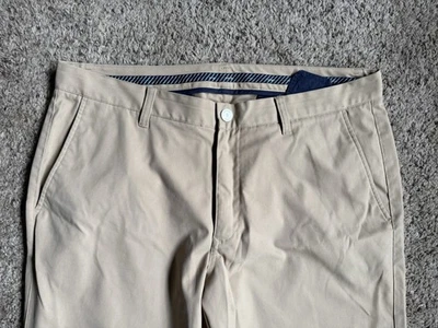 Pantalones de golf Bonobos para hombre 36x32 ajustados rendimiento caqui tostado Foto 1 de 4