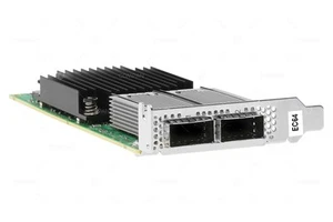 EC64 IBM 2-PORT 100GB QSFP28 ROCE PCI-E 4.0 X16 ADAPTER FOR IBM PSERIES POWER9 - Picture 1 of 7