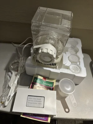 Popeil's Automatic Pasta Maker Machine Model P400 w/ + Accessories - Image 1 of 4