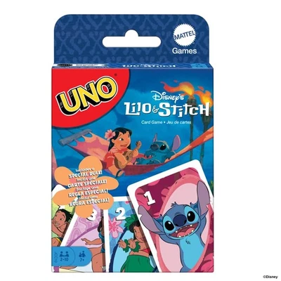 UNO Lilo  Stitch Card Game for Kids, Adults - Fun Family Game with Special - Image 1 of 4