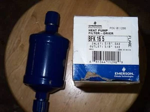 NEW IN BOX Emerson Heat Pump Filter-Drier BFK 16 5 5/8" inlet / outlet sae - Picture 1 of 2