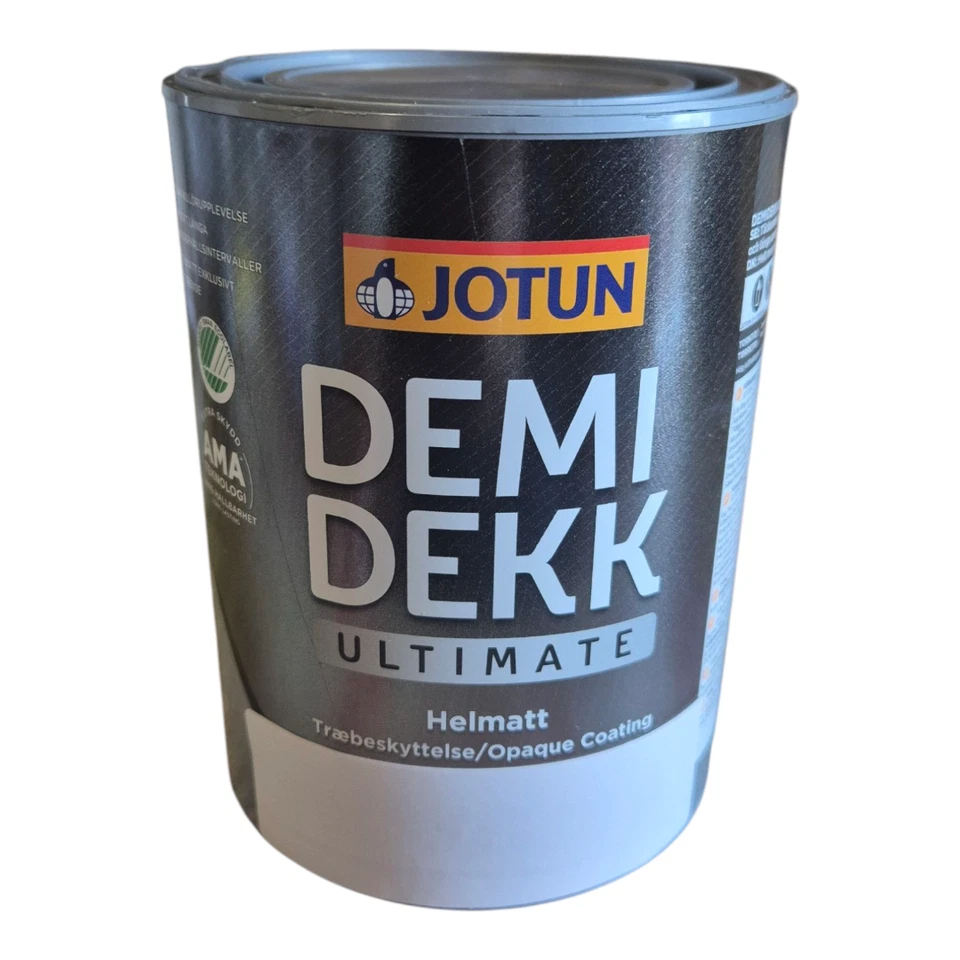 JOTUN DEMIDEKK ULTIMATE Täckfärg Wetterschutzfarbe - Holzfarbe Matt  750 ml - Bild 1 von 1
