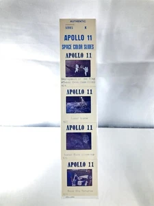 (Set of 4) Apollo 11 Slides, G.P. Slide Co. Series K NASA Vintage - Picture 1 of 6