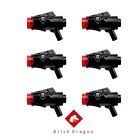LEGO Star Wars 6 x Minifigure Stud Shooters / Blasters