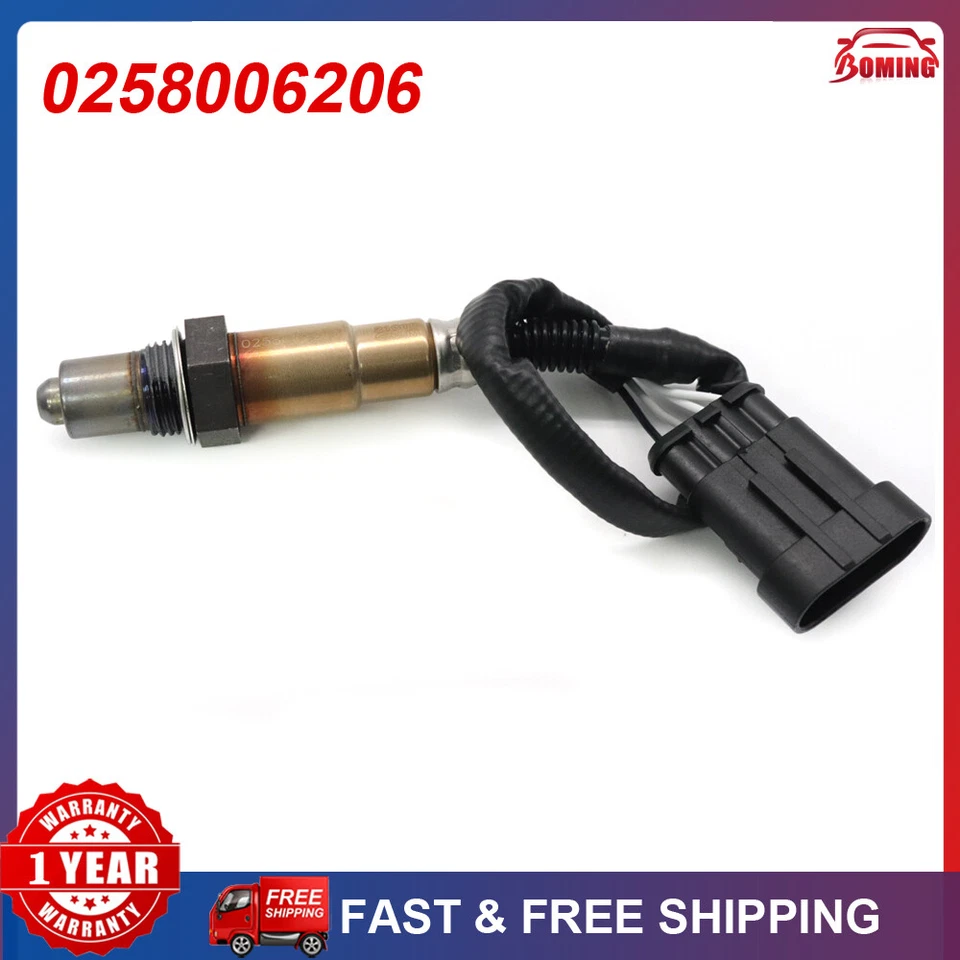 New Oxygen O2 Sensor Fit For Fiat Bravo Brava Punto Stilo 1.2 1.4 16V 0258006206 - Imagem 1 de 4