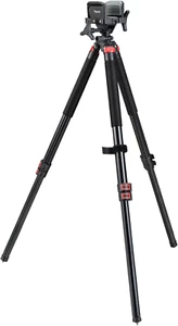 Shooting Tripod Hunting Crossbow Rest with Sturdy Aluminum Frame, Lightweight, P - Picture 1 of 12