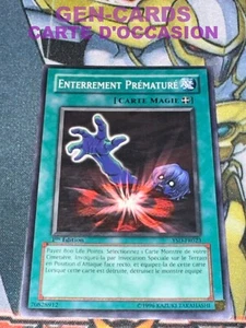 CARTE Yu Gi Oh ENTERREMENT PREMATURE YSD-FR023 1ère éd. GOOD E20 - Picture 1 of 2