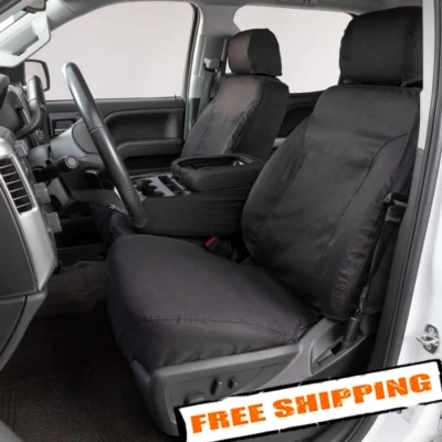 Covercraft SS3329PCCH SeatSaver Custom Polycotton Charcoal Seat Cover - Image 1 of 4