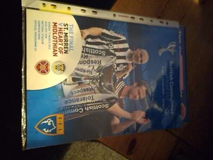 2013 Scottish League Cup Final Football Programme St Mirren v Hearts (LU) - Picture 1 of 2