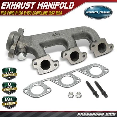 Colector de escape derecho para Ford F-150 E-150 E-250 Econoline 1997 1998 V6 4,2 L Foto 1 de 4