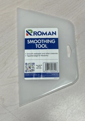 Herramienta de alisado de papel tapiz ROMANA para mejoras del hogar, 7,75 pulgadas de ancho, plástico Foto 1 de 2