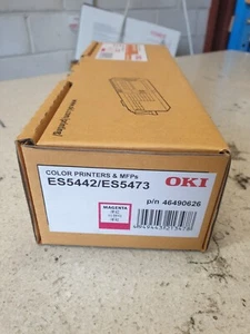 Genuine Oki 46490626 Magenta Toner for ES5442 / ES5473 Brand New - Picture 1 of 3