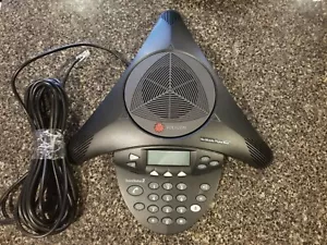 Polycom 2201-16000-601 SoundStation2 Display Analog Conference Phone - Picture 1 of 7
