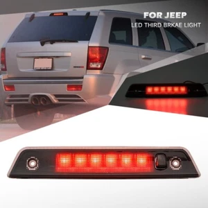 Black LED Third 3rd Brake Tail Light CHMSL for 2005-2010 Jeep Grand Cherokee WK - Picture 1 of 12