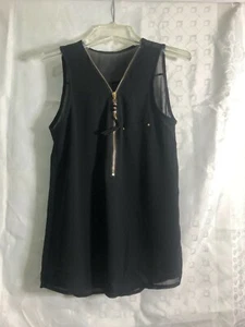 Women sleeveless shirt tank top blouse, 081W0T03 - Picture 1 of 5
