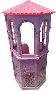 Barbie As Rapunzel Rare Enchanted Tower With magic painting & hidden storage