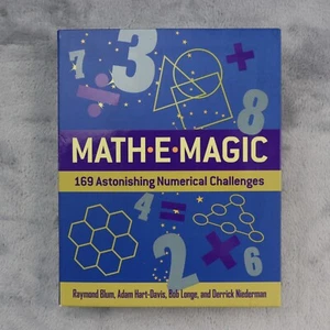 Math E Magic 169 Astonishing Numerical Challenges Hardback Book Learning - Imagen 1 de 11
