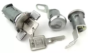 Ignition and Door Lock Set With Original Style Keys For 1969-1977 Chevy Corvette - Picture 1 of 3