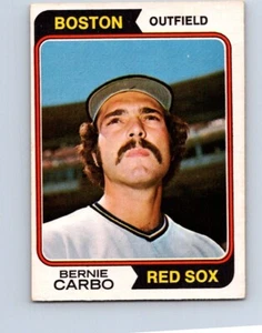 VINTAGE BASEBALL CARD O-PEE-CHEE 1974 BOSTON RED SOX BERNIE CARBO  NO327 - Picture 1 of 2