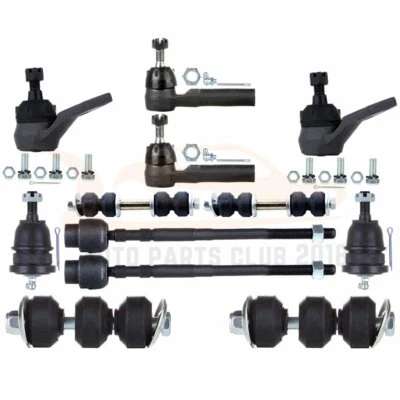 12pcs Suspension Stabilizer Bar Link Kit Bar For 1987-1999 Pontiac Bonneville - Image 1 of 4
